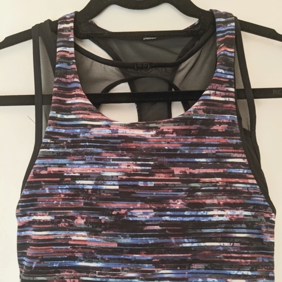 Lululemon Break Free Tank Nulux Hinshu Alpine 2 - Picture 9 of 15